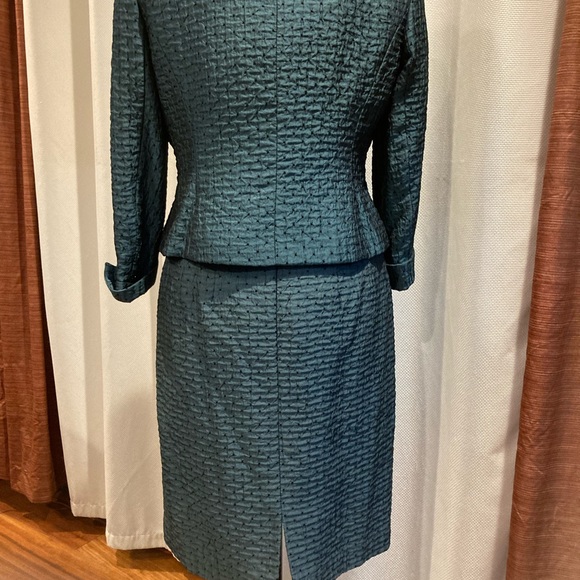 Jones New York Teal Tailored Jacket and Skirt NWOT - Picture 4 of 8